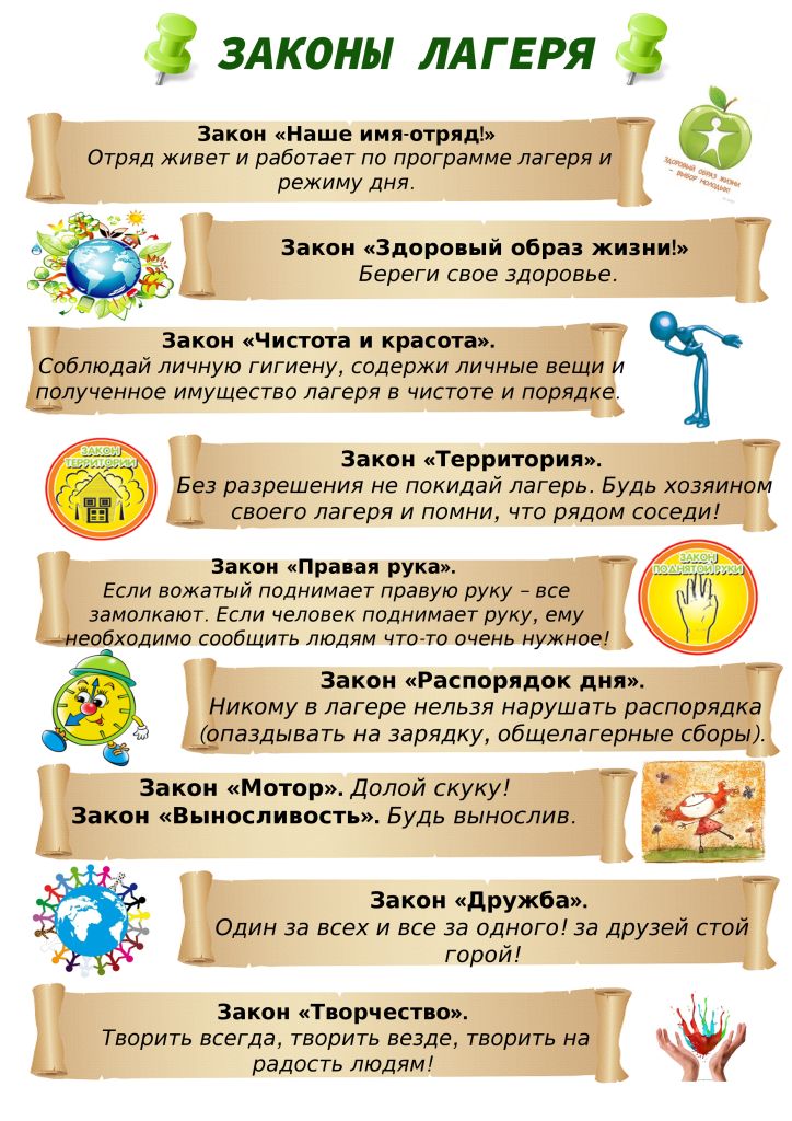 Законы лагеря